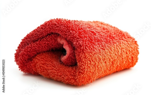 towel on a clean white background 