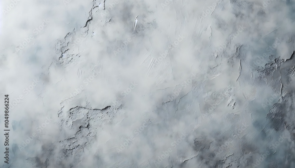 Fototapeta premium Textured white and gray abstract surface resembling clouds or stone, evoking a serene and minimalist aesthetic