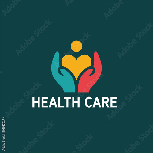 Health care medical vector logo design