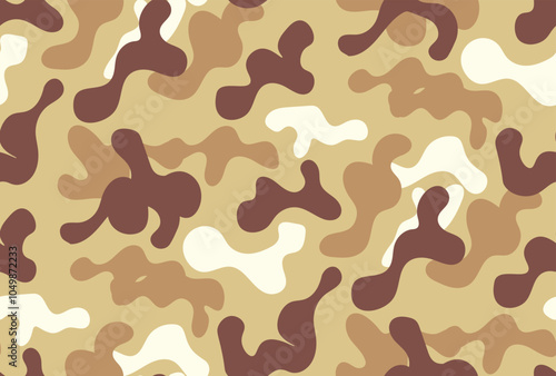 camouflage abstract illustration seamless pattern vector textile digitally generated image
