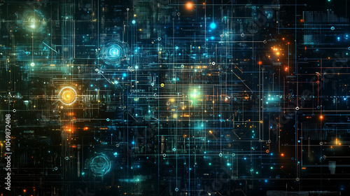 サイバーな宇宙空間