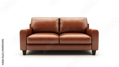 Contemporary Brown Couch Ideal for Home Decor Inspiration