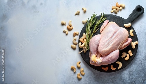 yummy tadeonal food with plain background photo