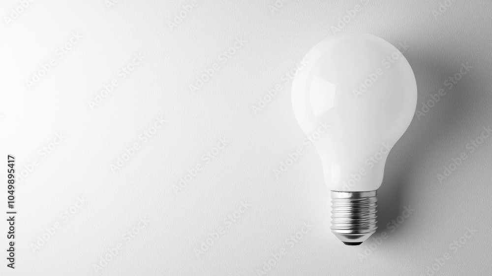 Modern LED Light Bulb with Bright Illumination Modern LED Light Bulb with Bright Illumination