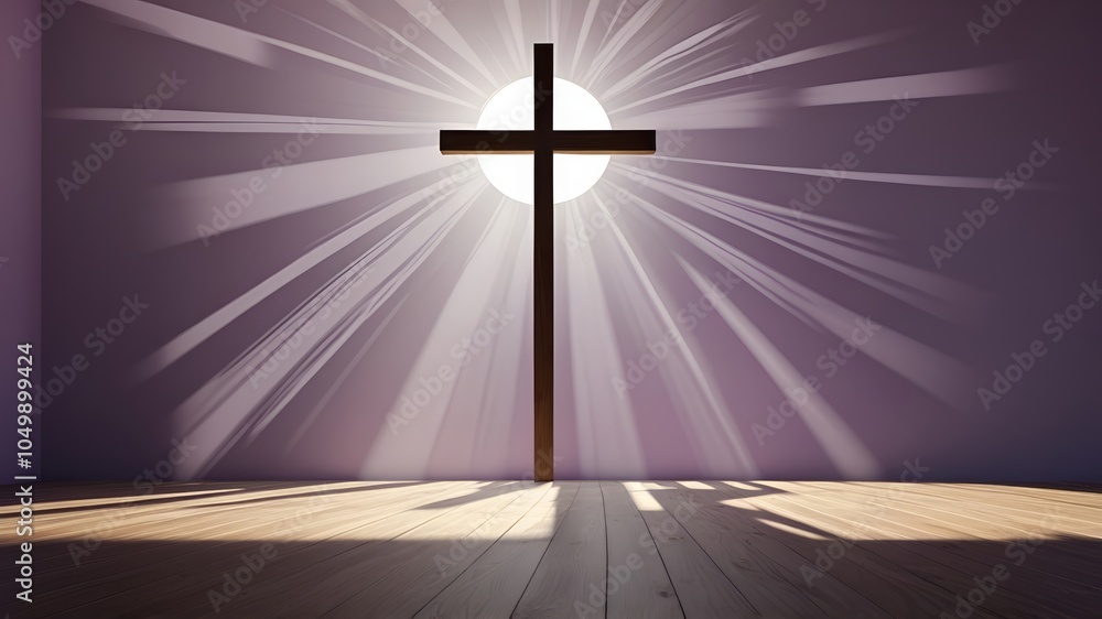 cross on the wall - Christian Praying room cross on the wall - Christian Praying room