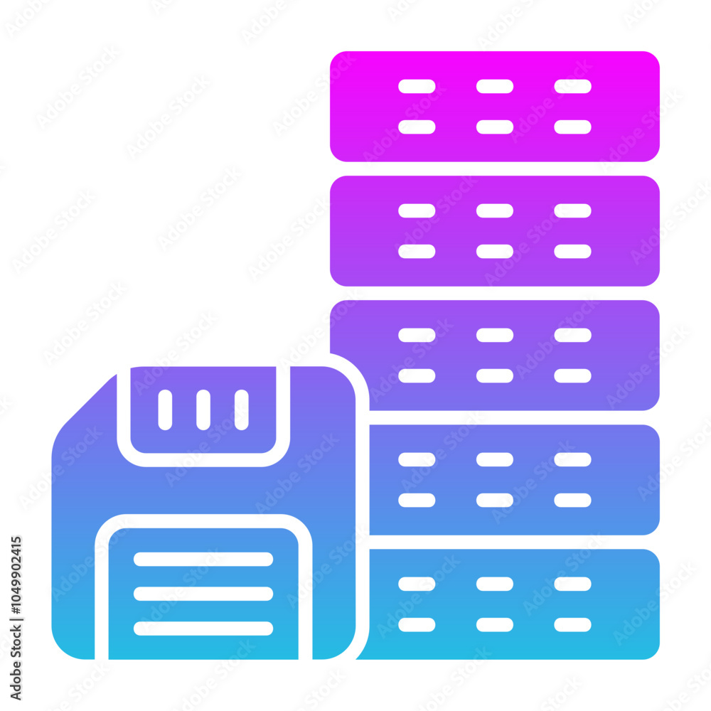 Database Storage Icon Database Storage Icon