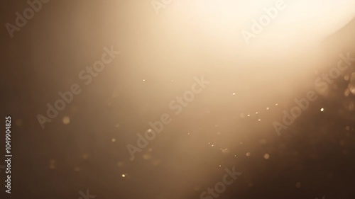 Dust Particles Dispersing in Slow Motion with Soft Lighting and Atmospheric Effect