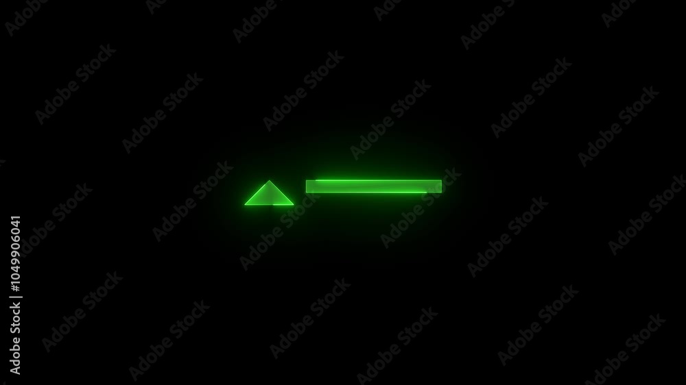 Hide bcc line stroke icon glowing neon green color animation Hide bcc line stroke icon glowing neon green color animation