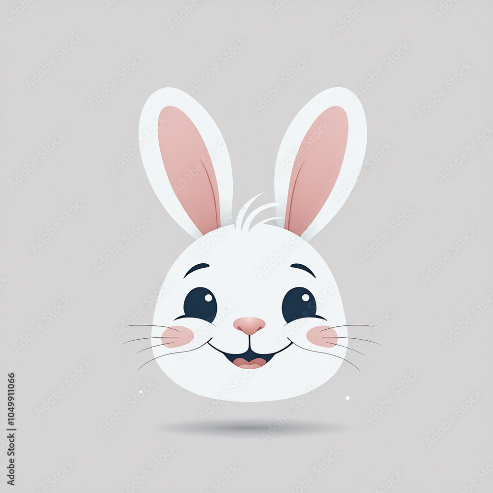 Obraz premium white rabbit