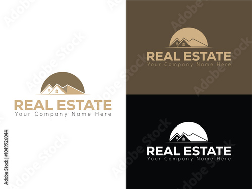 Real Estate Vector Construction and Architecture Buliding Logo