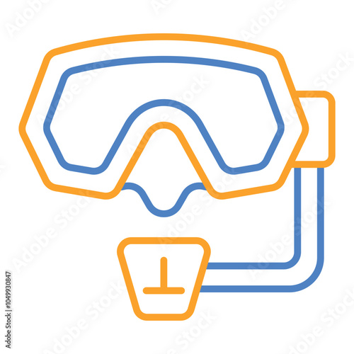 Free Download Diving Mask Icon - GFXLoad