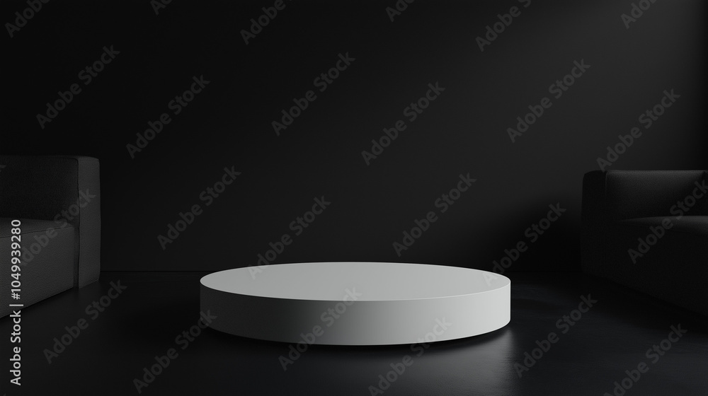 modern interior with white table modern interior with white table