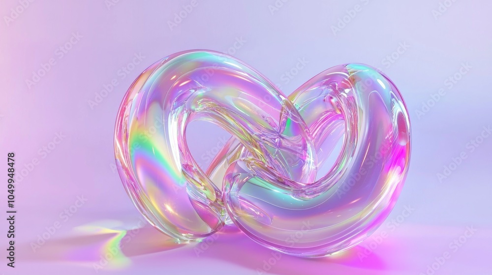 Futuristic Y2K Holographic 3D Shapes Abstract Background | Modern Aesthetic 3D Render with Glossy Intertwining Shapes in Vibrant Colors Futuristic Y2K Holographic 3D Shapes Abstract Background | Modern Aesthetic 3D Render with Glossy Intertwining Shapes in Vibrant Colors