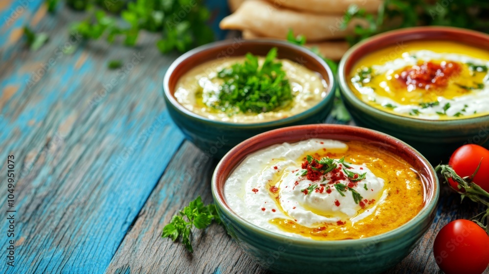 Traditional Eastern Sauces and Dips with Seasonal Ingredients Traditional Eastern Sauces and Dips with Seasonal Ingredients
