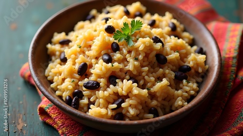 Arroz Congrí Oriental, Cuban Oriental-Style Rice and Beans (Cuban Cuisine) photo