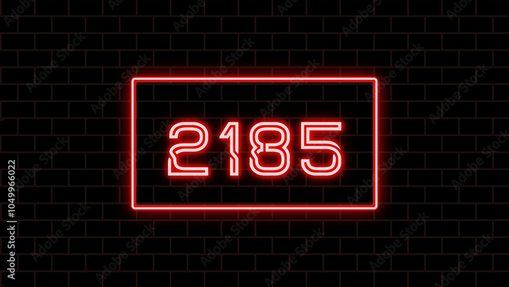 2185年のネオン文字 2185年のネオン文字