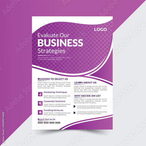vector creative flyer design poster, banner for business template