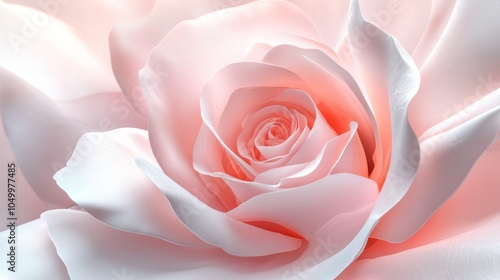 close-up of a pink rose 