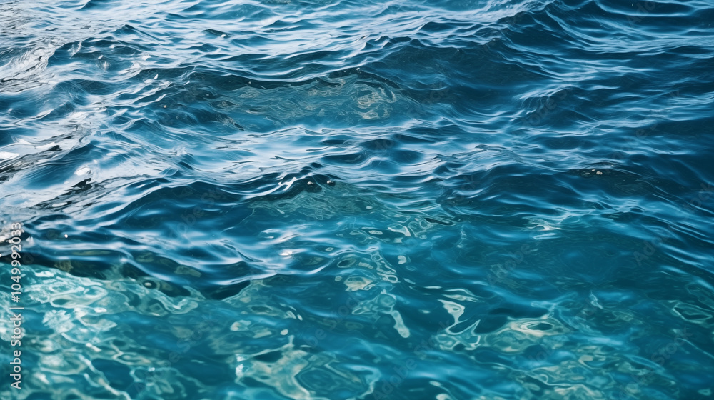 abstract background, texture sea blue water, waves and ripples on the ocean abstract background, texture sea blue water, waves and ripples on the ocean