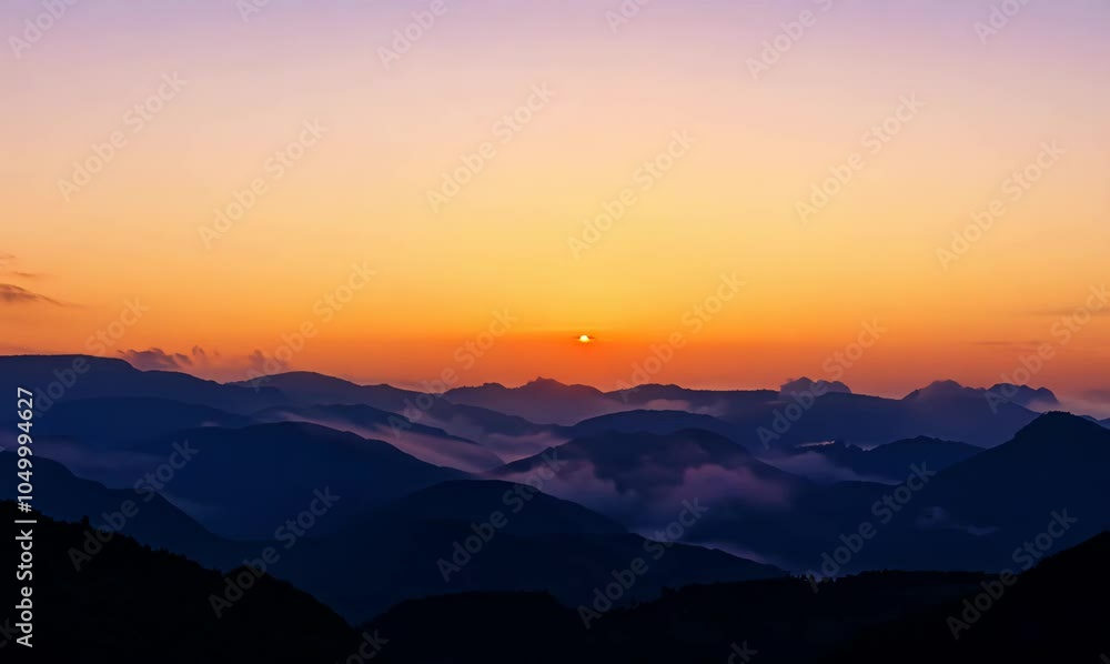 dynamic clouds at sunrise over horizon mountains in stunning 4k dynamic clouds at sunrise over horizon mountains in stunning 4k