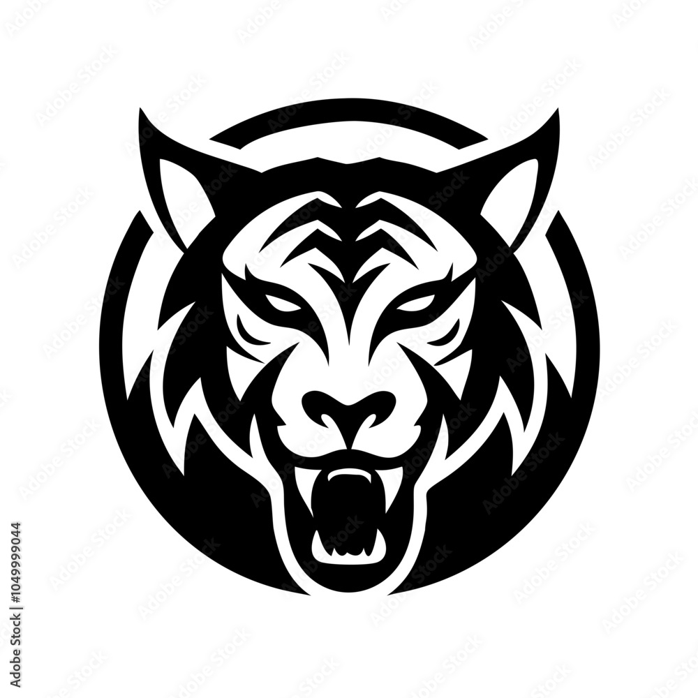 Majestic Tiger Head Logo for Branding and Mascot Use Majestic Tiger Head Logo for Branding and Mascot Use
