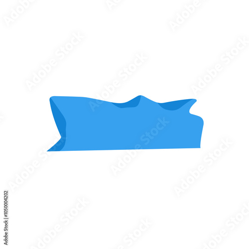 blue iceberg vector