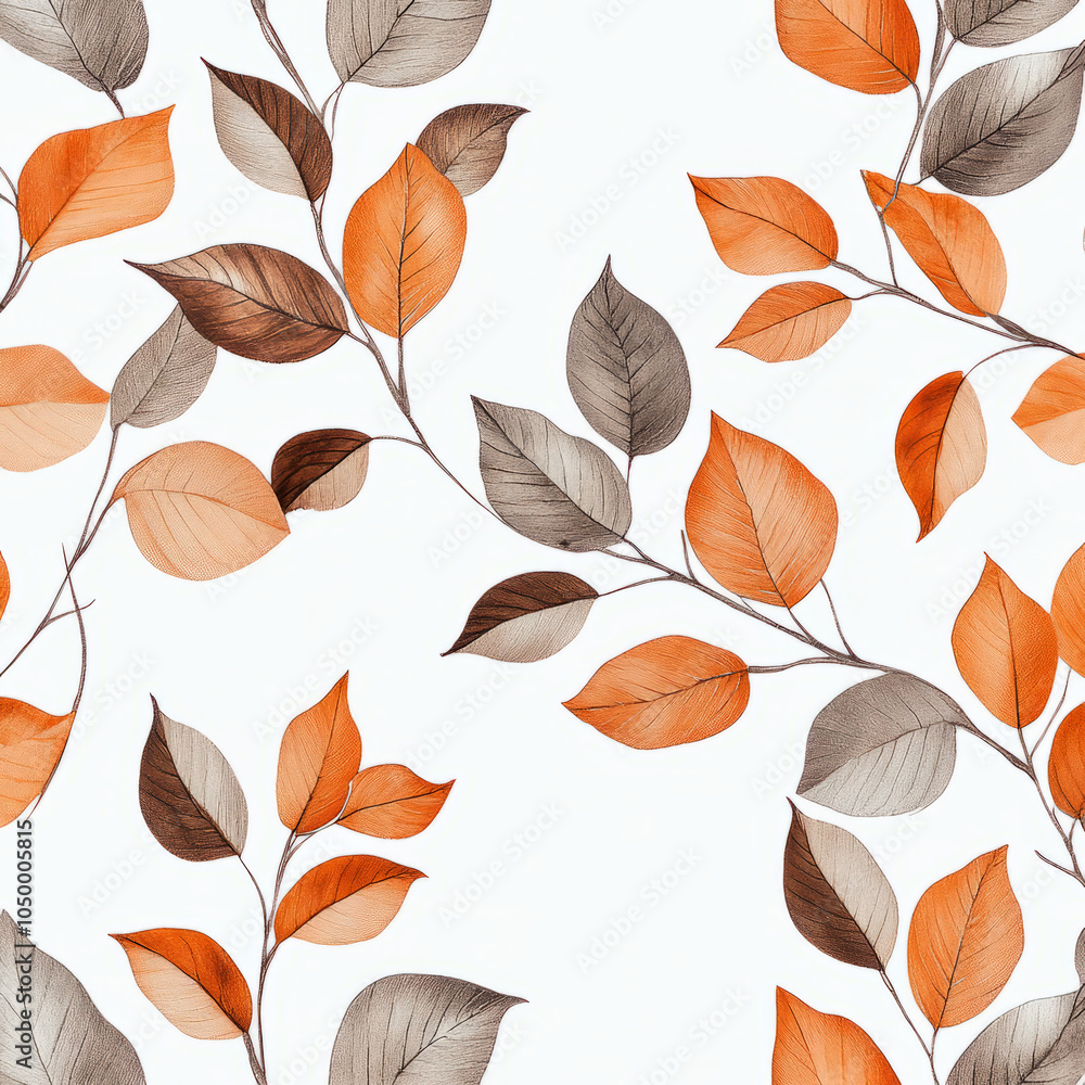 orange and brown leaves orange and brown leaves