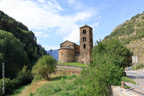 Sant Joan de Caselles church in Canillo, Andorra