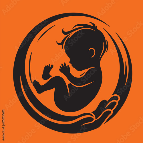 newborn baby vector 