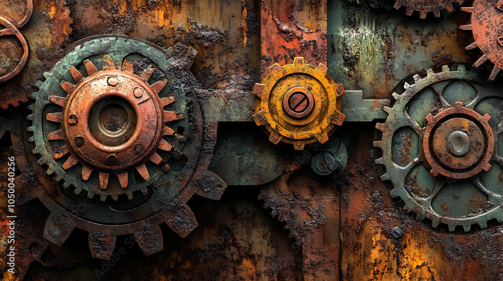 Rusty Gears and Cogs, machinery, industrial, metal, steampunk, grunge Rusty Gears and Cogs, machinery, industrial, metal, steampunk, grunge