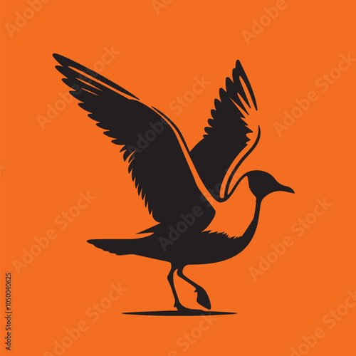 seagirl bird vector