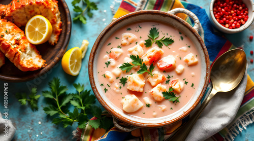 Cuban Lobster Soup (Caldillo de Langosta)