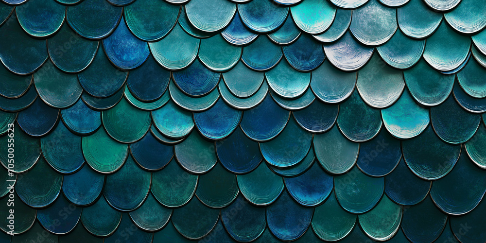 Detailed Fish Scale Pattern Detailed Fish Scale Pattern