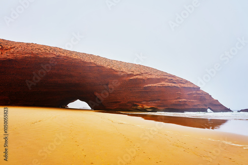 Lagzira beach in Morocco