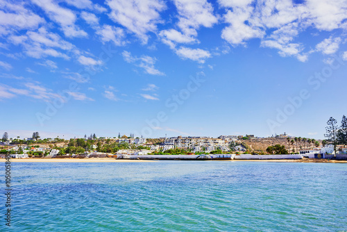 view of Oualidia city of Morocco