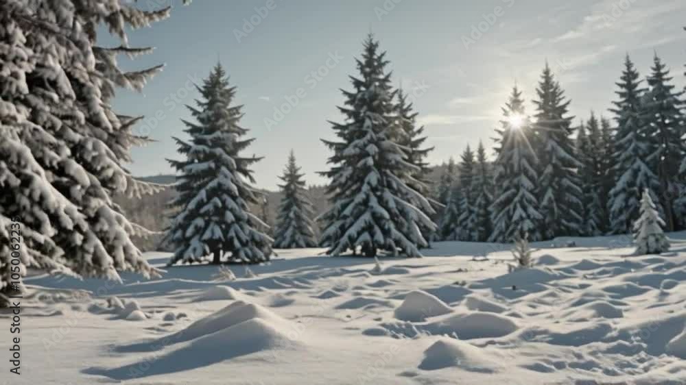 Winter forest Winter forest