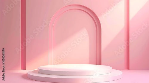 c4d render podium