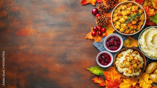 Wallpaper Mural A cozy Thanksgiving table Torontodigital.ca