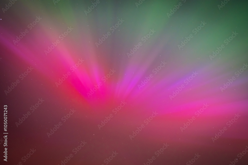 abstract aurora background with rays