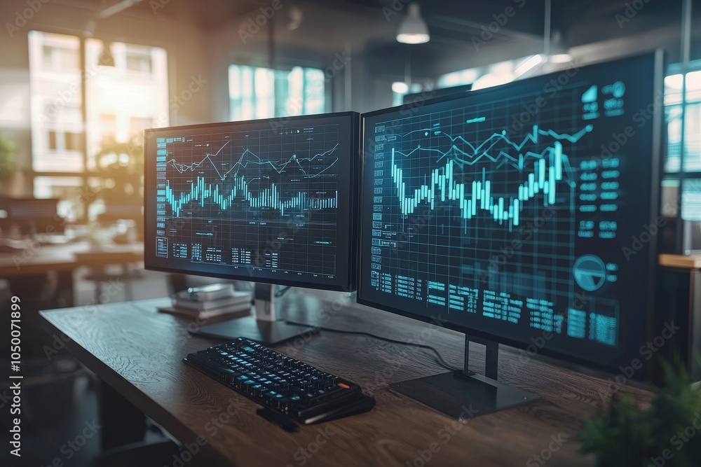 Business Growth Illustration. Upward Arrows. Financial Data Business Growth Illustration. Upward Arrows. Financial Data