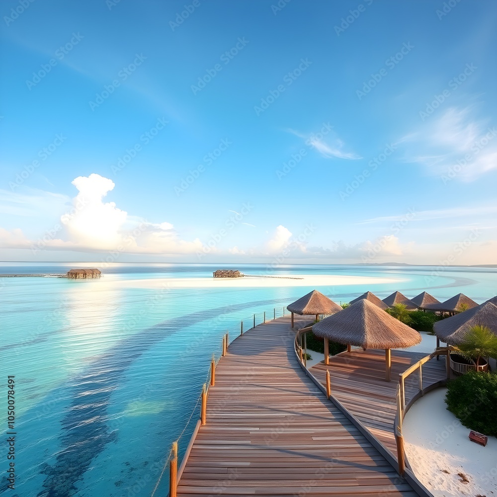 Fototapeta premium Maldives island