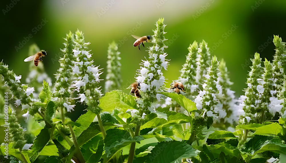 mint flowers attract bees naturally gardens nearby honey plants mint flowers attract bees naturally gardens nearby honey plants