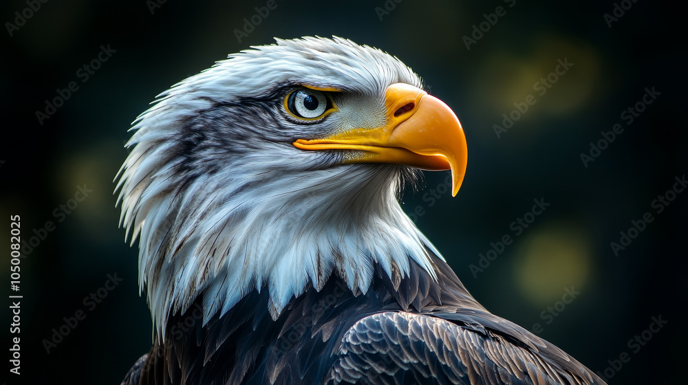 Fototapeta premium american bald eagle