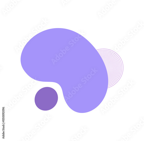 Blotch Shape Fluid Shape Element