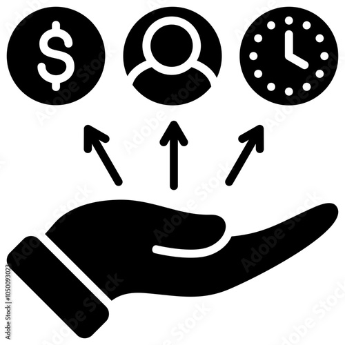 Resource Allocation Icon