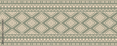 Obraz na płótnie seamless beautiful wallpaper cards border design floral leaf vintage ornament Victorian geometric ethnic print paisley w salonie