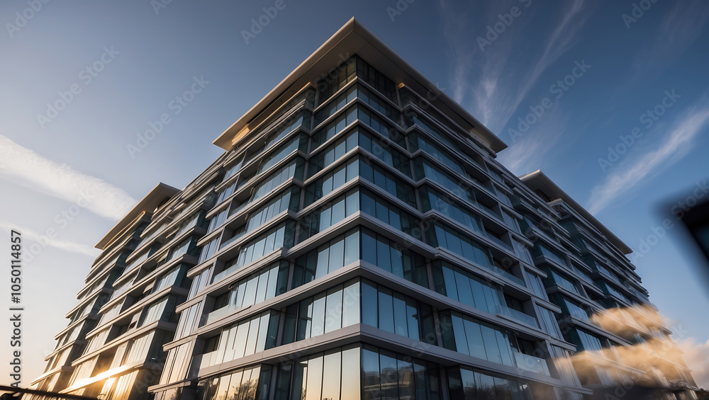 Fototapeta premium Modern Architectural Concepts, Real Estate Visual Assets