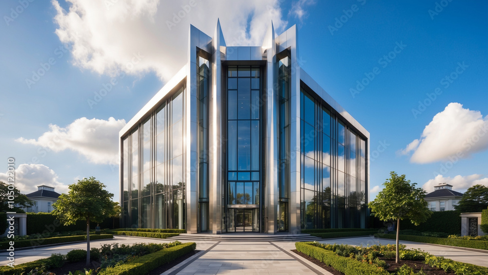 Obraz premium Professional Building Design Resources, Urban & Residential Property Graphics