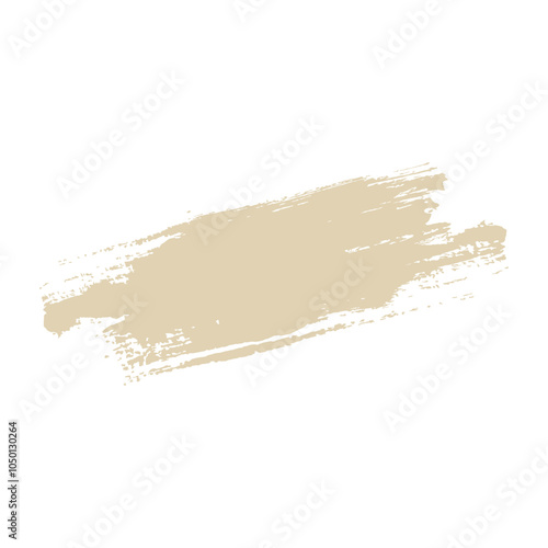 soft brown ink paint brush stroke