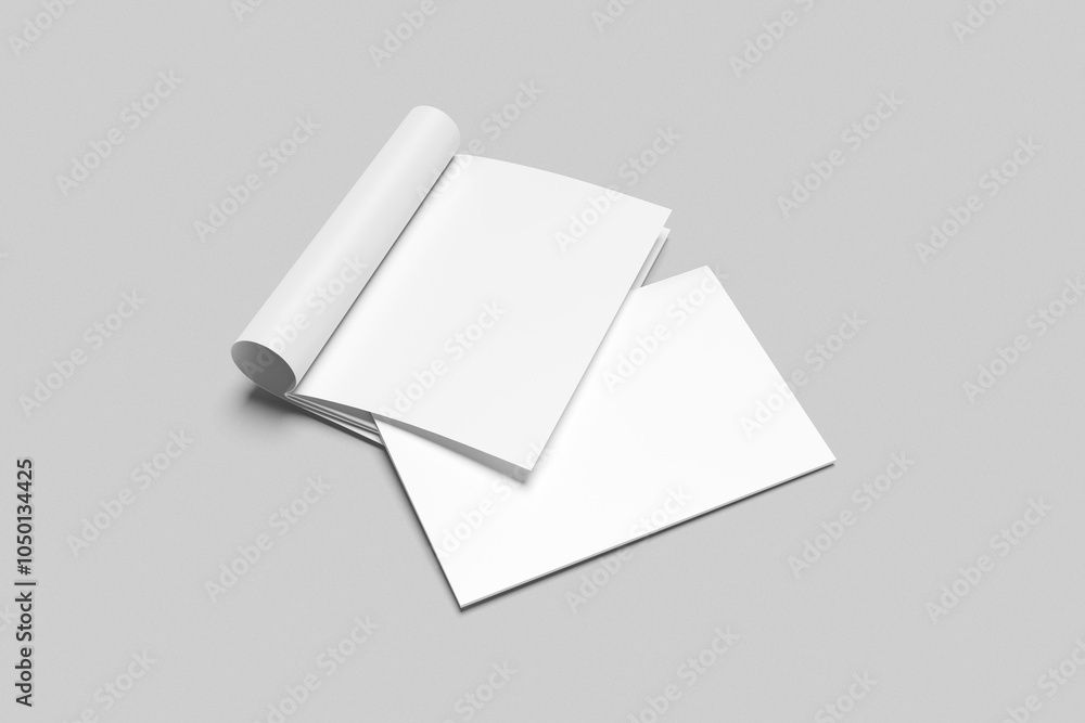 Magazine Brochure Blank Magazine Brochure Blank